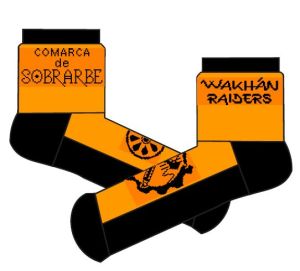 Diseño de los calcetines de obsequio del rogaine